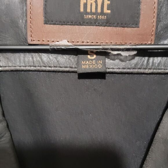 Frye Leather Biker Jacket - Picture 7 of 9